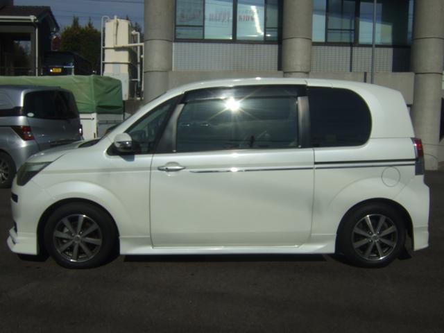 スペイド Y 純正メモリーナビ フルセグTV ETC バックモニター モデリスタエアロ メッキ仕様 社外15インチアルミ スマートキー(4枚目)