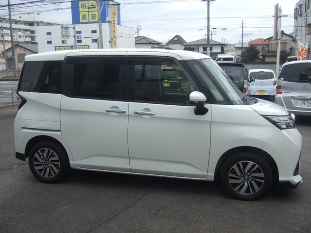 タンク カスタムＧ　Ｓ　ワンオーナー車　純正９インチナビ　フルセグＴＶ　パノラマモニター　純正ドライブレコーダー　両側パワースライドドア　ＬＥＤヘッドライト（4枚目）