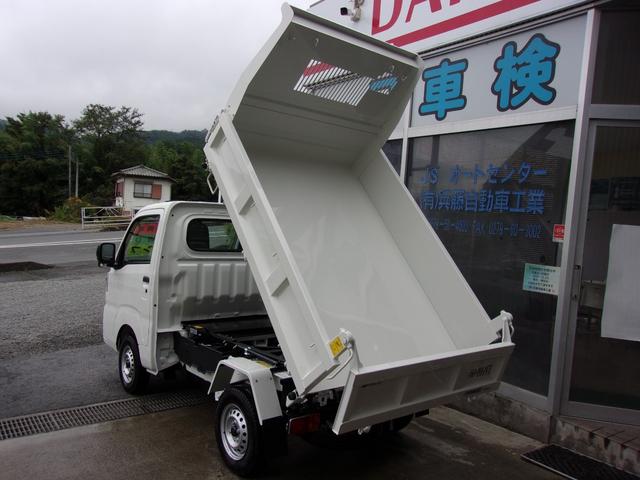 ハイゼットトラック 多目的ダンプ　届出済未使用車　４ＷＤ　５速マニュアル　ＰＴО式　ＬＥＤ・省力パック　スマートアシスト　アイドリングストップ　キーフリーシステム　プッシュスタート　パワーウィンド　ＬＥＤヘッドランプ　フォグランプ（28枚目）