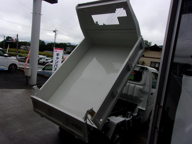 ハイゼットトラック 多目的ダンプ　届出済未使用車　４ＷＤ　５速マニュアル　ＰＴО式　ＬＥＤ・省力パック　スマートアシスト　アイドリングストップ　キーフリーシステム　プッシュスタート　パワーウィンド　ＬＥＤヘッドランプ　フォグランプ（29枚目）