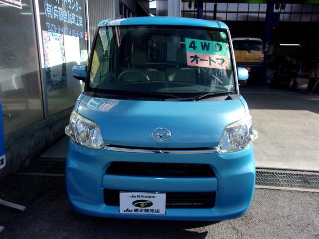 タント X SA 4WD スマートアシスト アイドリングストップ キーフリー プッシュスタート 左側パワースライドドア 社外アルミ(2枚目)