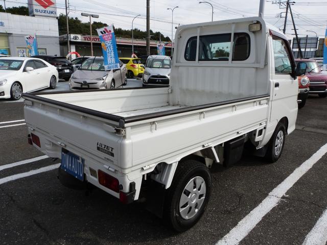 ハイゼットトラック 農用スペシャルＶＳ　４ＷＤ　５ＭＴ　三方開　エアコン　純正ラジオ　ゲートプロテクター　荷台作業灯　ライトレベライザー　ドアバイザー（8枚目）