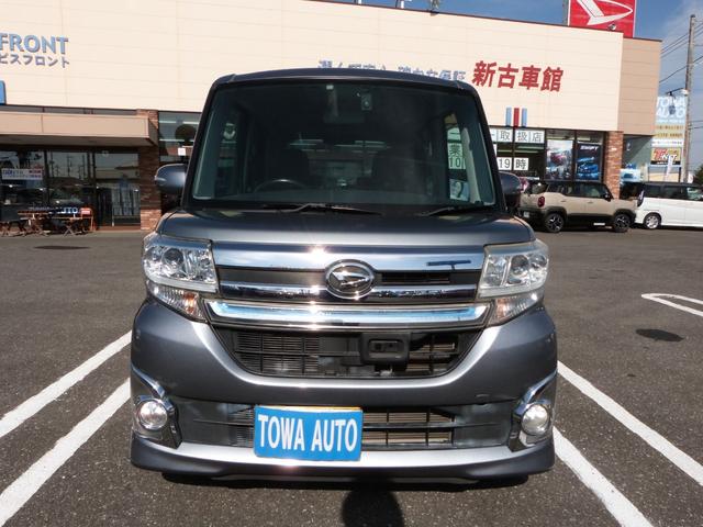 タント カスタムＲＳ　ＳＡ　スマートアシスト　エコアイドル　両側パワースライドドア　純正メモリーナビ　バックカメラ　Ｂｌｕｅｔｏｏｔｈオーディオ　ＥＴＣ　ＬＥＤヘッドランプ　オートライト　プッシュスタート　スマートキー（3枚目）