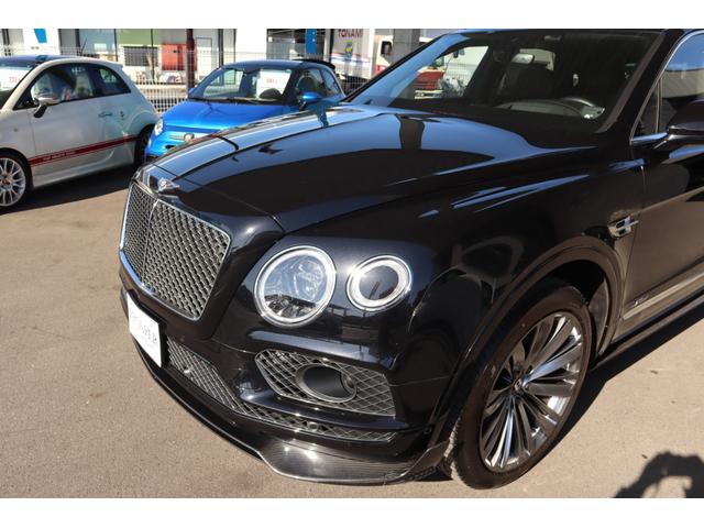 ベンテイガ スピード　Ｗ１２　センテナリースペック　ツーリングスペック　フロントシートコンフォートスペック　ＭＡＮＳＯＲＹ（Ｆ，Ｓ、Ｒ）エアロ　左ハンドル　ディーラー車（6枚目）