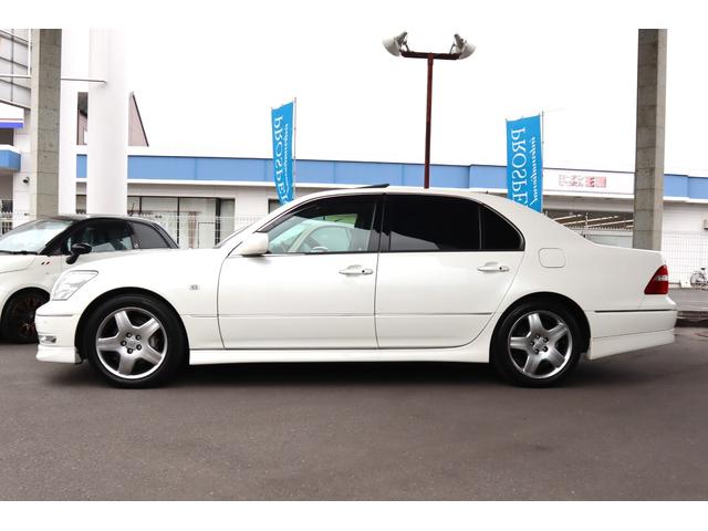 セルシオ ｅＲ仕様　純正エアロ装着車　右ハンドル　ワンオーナー　Ｄ車（5枚目）