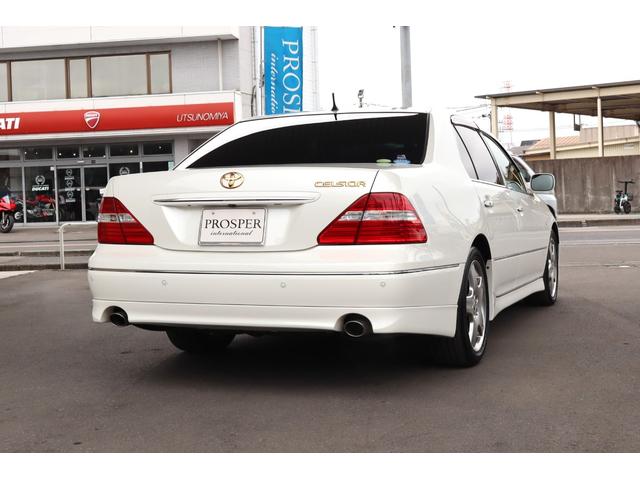 セルシオ ｅＲ仕様　純正エアロ装着車　右ハンドル　ワンオーナー　Ｄ車（7枚目）