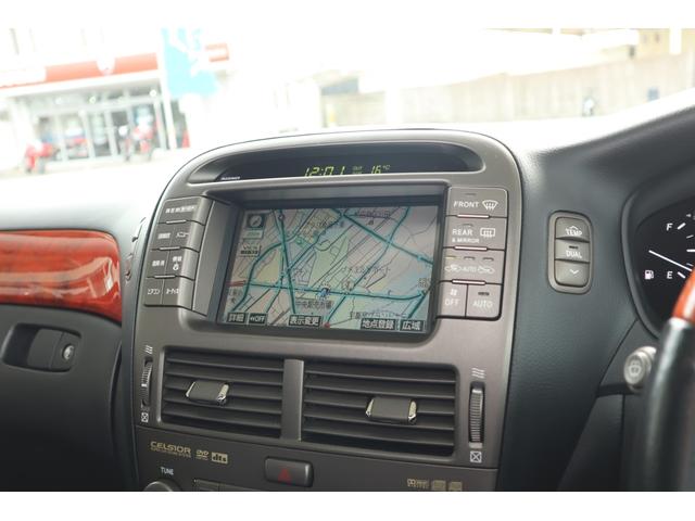 セルシオ ｅＲ仕様　純正エアロ装着車　右ハンドル　ワンオーナー　Ｄ車（9枚目）