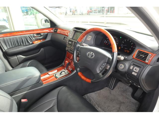 セルシオ ｅＲ仕様　純正エアロ装着車　右ハンドル　ワンオーナー　Ｄ車（15枚目）