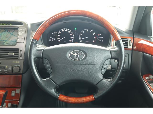 セルシオ ｅＲ仕様　純正エアロ装着車　右ハンドル　ワンオーナー　Ｄ車（16枚目）