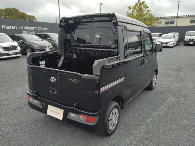 ハイゼットカーゴ デッキバンＧ　ＳＡＩＩＩ　社外メモリーナビ／フルセグＴＶ／ＥＴＣ／ドラレコ／両側スライドドア／キーレス／ハイビームアシスト／アイドリングストップ／衝突軽減ブレーキ／踏み間違い防止（2枚目）