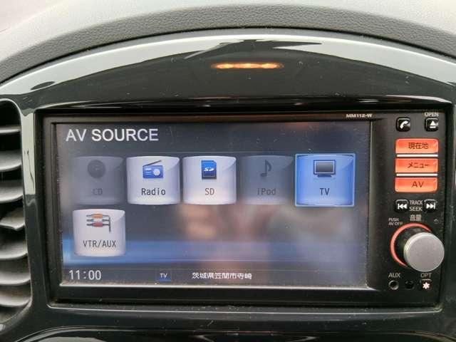 ジューク 1.6 16GT FOUR タイプV 4WD 先行初売り特 価 車/日産純正メモリーナビ/ワンセグTV/アルミホイール オートエアコン/インテリキー/盗難防止装置/ワンオーナー/ETC/バックモニター/(12枚目)