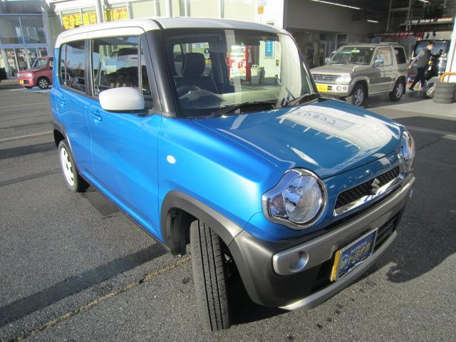 Gターボ 4WD 衝突軽減ブレーキ ハイブリット キーフリー 前席シートヒーター オートエアコン エコクール プッシュスタート グリップコントロール ヒルディセントコントロール デモカー(3枚目)
