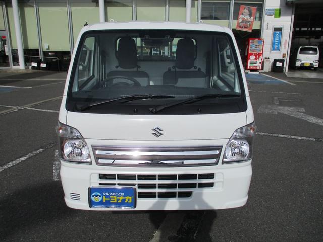 KCエアコン・パワステ農繁仕様 4WD 5MT 前後誤発進抑制機能 車線逸脱警報機能 リヤパーキングセンサー オートライト パートタイム4WD デフロック 荷台作業灯 アッパーメンバーガード リヤゲートチェーン アングルポストプロテクター(2枚目)