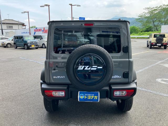 ジムニーシエラ ＪＣ　４ＷＤ　４ＡＴ　４型　デュアルセンサーブレーキ　純正８インチフルセグナビ　バックカメラ　ドライブレコーダー　純正オプショングリル　ビルトインＥＴＣ　シートヒーター　クルーズコントロール　ＬＥＤヘッドライト　フォグランプ　オートハイビーム　純正アルミ（7枚目）
