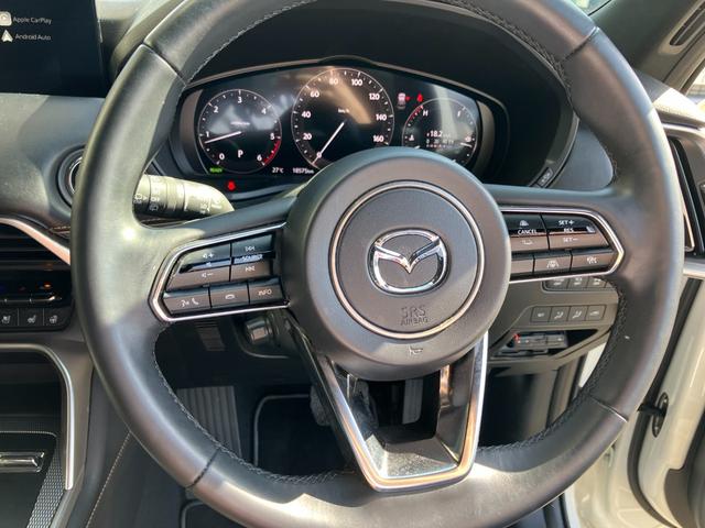 ＣＸ－６０ ＸＤ－ハイブリッド　エクスクルーシブスポーツ　４ＷＤ　純正１２．３インチフルセグＳＤナビ　３６０°モニター　ＢＯＳＥサウンド　ドライブレコーダー　ビルトインＥＴＣ　パワーバックドア　パワーシート　シートヒーター　レーダークルーズ　パーキングセンサー（25枚目）