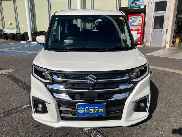 ソリオ ハイブリッドMZ 4WD デュアルセンサーブレーキサポート2 純正9インチフルセグナビ 全方位カメラ ドライブレコーダー ビルトインETC 両側電動スライドドア シートヒーター アダプティブクルーズコントロール 車線逸脱抑制 パーキングセンサー スマートキー(2枚目)