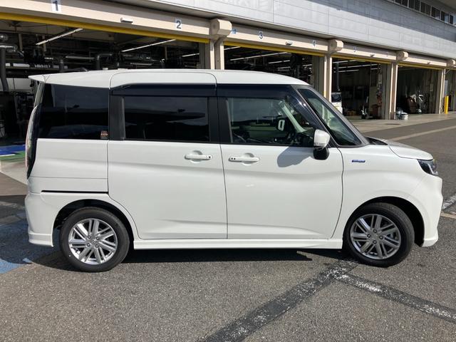 ソリオ ハイブリッドMZ 4WD デュアルセンサーブレーキサポート2 純正9インチフルセグナビ 全方位カメラ ドライブレコーダー ビルトインETC 両側電動スライドドア シートヒーター アダプティブクルーズコントロール 車線逸脱抑制 パーキングセンサー スマートキー(5枚目)