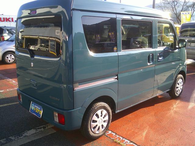 エブリイ ジョインターボ 4WD デュアルカメラブレーキ Mioベットキット車中泊仕様 スズキセーフティサポート 純正ディスプレイオーディオ バックカメラ シートヒーター LEDヘッドライト オートハイビーム パーキングセンサー 車線逸脱警報 先行車発進警告(8枚目)