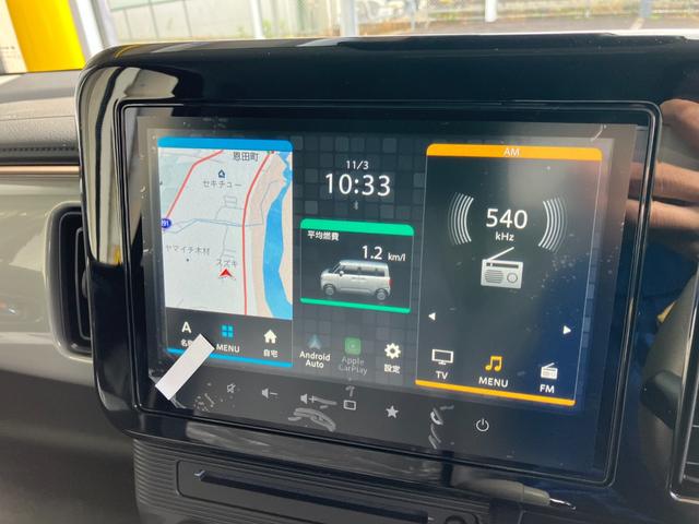 ワゴンRスマイル ハイブリッドX 4WD デュアルセンサーブレーキサポート2 純正9インチフルセグナビ 全方位カメラ 両側電動スライドドア シートヒーター アダプティブクルーズコントロール パーキングセンサー LEDヘッドライト フォグランプ オートハイビーム スマートキー(11枚目)