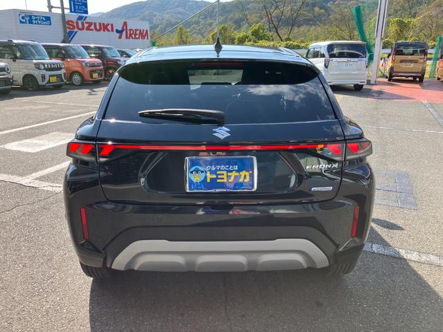 フロンクス ベースグレード 4WD デュアルセンサーブレーキ2 純正9型スズキコネクト対応ナビ フルセグTV 全方位モニター パドルシフト 前席シートヒーター LEDヘッドライト ワイヤレス充電器 オートクルーズコントロール ヒルディセント グリップコントロール(7枚目)