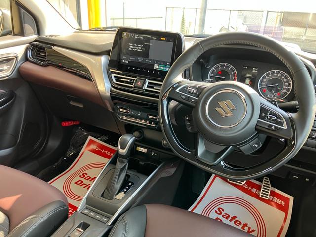 フロンクス ベースグレード 4WD デュアルセンサーブレーキ2 純正9型スズキコネクト対応ナビ フルセグTV 全方位モニター パドルシフト 前席シートヒーター LEDヘッドライト ワイヤレス充電器 オートクルーズコントロール ヒルディセント グリップコントロール(10枚目)