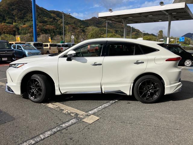 ハリアー Z 4WD モデリスタエアロ トヨタセーフティセンス 純正12.3インチフルセグSDナビ パノラマモニター ドライブレコーダー ビルトインETC2.0 パワーシート パワーバックドア レーダークルーズコントロール パーキングセンサー スマートキー(4枚目)