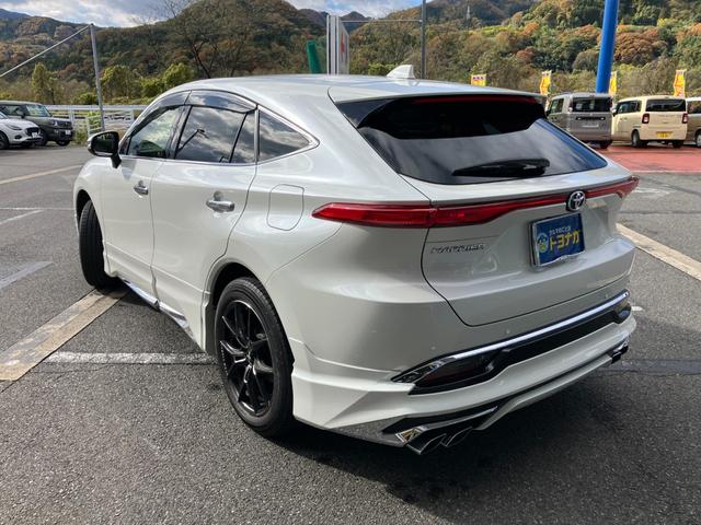 ハリアー Z 4WD モデリスタエアロ トヨタセーフティセンス 純正12.3インチフルセグSDナビ パノラマモニター ドライブレコーダー ビルトインETC2.0 パワーシート パワーバックドア レーダークルーズコントロール パーキングセンサー スマートキー(6枚目)