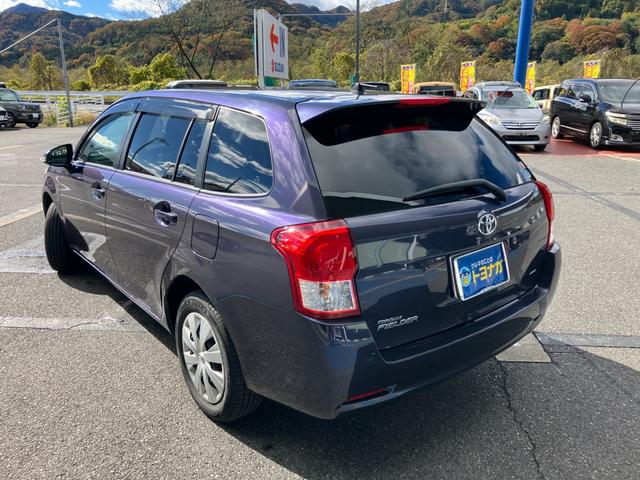 カローラフィールダー 1.5X 4WD 純正ワンセグナビ バックカメラ ビルトインETC キーレスキー 電動格納ドアミラー スモークガラス ウインカーミラー トノカバー(6枚目)