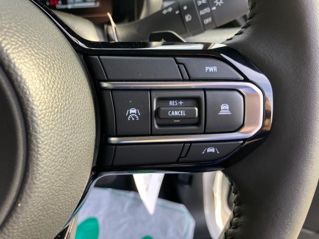 スペーシアカスタム ハイブリッドＸＳターボ　４ＷＤ　デュアルセンサーブレーキＩＩ　純正９インチフルセグナビ　全方位カメラ　アダプティブクルーズコントロール　シートヒーター　ステアリングヒーター　パドルシフト　両側電動スライドドア　パーキングセンサー　車線逸脱抑制　ＬＥＤヘッドライト（23枚目）