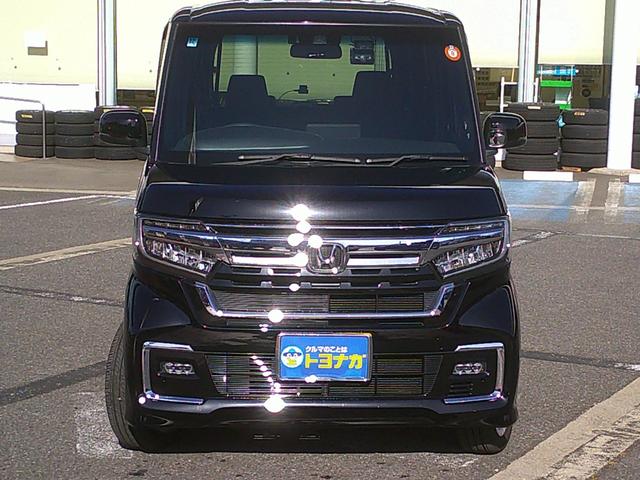 N-BOXカスタム Lターボ 4WD ホンダセンシング 純正8インチフルセグナビ バックカメラ ドライブレコーダー ビルトインETC シートヒーター 両側電動スライドドア アダプティブクルーズコントロール パーキングsンサー LEDヘッドライト(2枚目)
