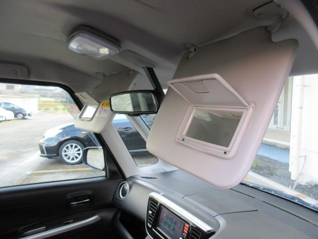 ｅＫスペースカスタム カスタムＴ　純正ナビ／Ｂカメラ／横滑防止／オート付ＨＩＤ＆フォグ／純１５ＡＷ／オート格納ミラー／ウィンカーミラー／インテリキー／プッシュスタート／革巻ステア／ＥＴＣ／ドアバイザー／（35枚目）
