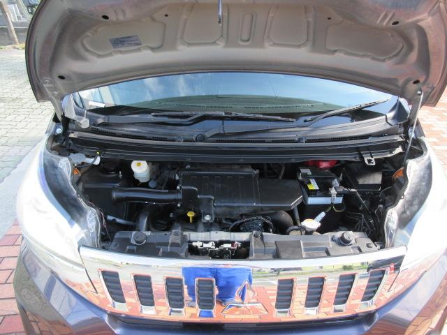 ｅＫスペースカスタム カスタムＴ　純正ナビ／Ｂカメラ／横滑防止／オート付ＨＩＤ＆フォグ／純１５ＡＷ／オート格納ミラー／ウィンカーミラー／インテリキー／プッシュスタート／革巻ステア／ＥＴＣ／ドアバイザー／（73枚目）