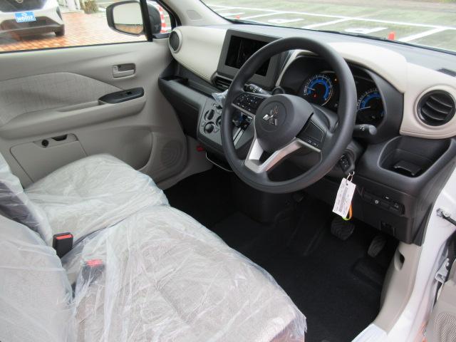 ｅＫワゴン Ｍ　届出済未使用車／新品フルセグナビ付／Ｂカメラ／衝突軽減Ｂ／前席暖シート／ＳＷ付ステア／マニュアルＡＣ／オート格納ミラー／ＬＫＡ／車線逸脱警報／キーレス／（38枚目）