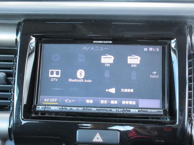 ハスラー ＪスタイルＩＩ　フルセグナビ／衝突軽減Ｂ／ＳＷ付革巻ステア／前席暖シート／オート付ＨＩＤ＆フォグ／ウィンカーミラー／インテリキー／プッシュスタート／純１５ＡＷ／ルーフキャリア／ドアバイザー／（5枚目）