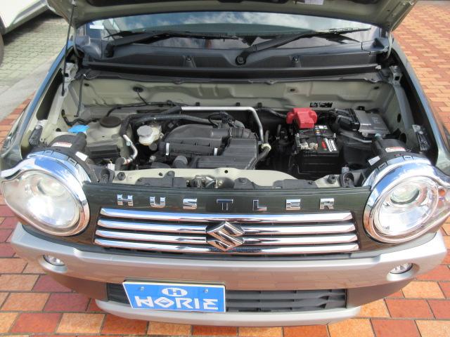 ハスラー ＪスタイルＩＩ　フルセグナビ／衝突軽減Ｂ／ＳＷ付革巻ステア／前席暖シート／オート付ＨＩＤ＆フォグ／ウィンカーミラー／インテリキー／プッシュスタート／純１５ＡＷ／ルーフキャリア／ドアバイザー／（63枚目）