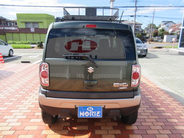 ハスラー ＪスタイルＩＩ　フルセグナビ／衝突軽減Ｂ／ＳＷ付革巻ステア／前席暖シート／オート付ＨＩＤ＆フォグ／ウィンカーミラー／インテリキー／プッシュスタート／純１５ＡＷ／ルーフキャリア／ドアバイザー／（66枚目）