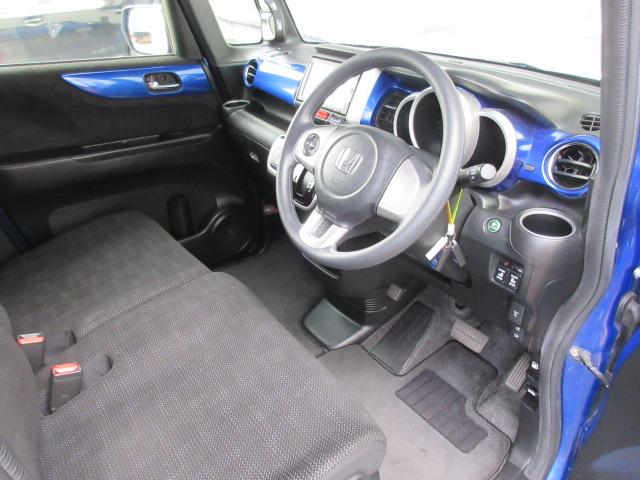 N-BOX G・Lパッケージ Gathersナビ/Bカメラ/衝突軽減B/両側電動ドア/ETC/SW付ステア/オート付HID/ウィンカーミラー/純14AW/インテリキー/プッシュスタート/ドアバイザー/シートバックテーブル/(33枚目)