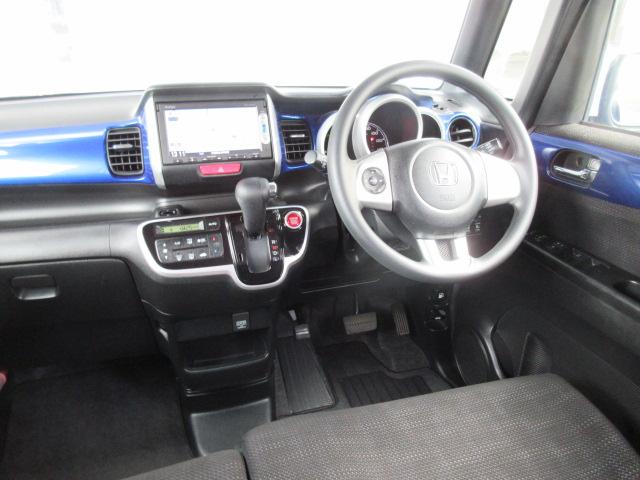 N-BOX G・Lパッケージ Gathersナビ/Bカメラ/衝突軽減B/両側電動ドア/ETC/SW付ステア/オート付HID/ウィンカーミラー/純14AW/インテリキー/プッシュスタート/ドアバイザー/シートバックテーブル/(35枚目)