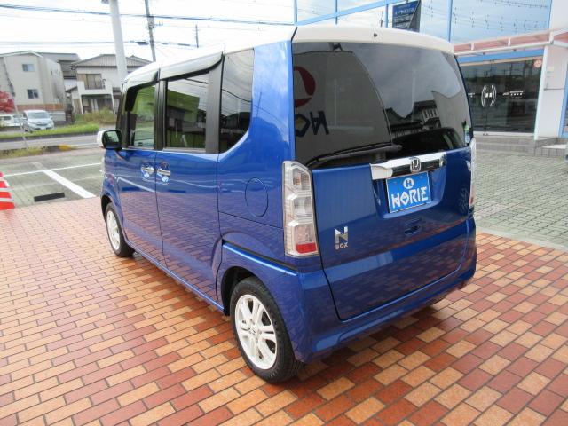 N-BOX G・Lパッケージ Gathersナビ/Bカメラ/衝突軽減B/両側電動ドア/ETC/SW付ステア/オート付HID/ウィンカーミラー/純14AW/インテリキー/プッシュスタート/ドアバイザー/シートバックテーブル/(71枚目)