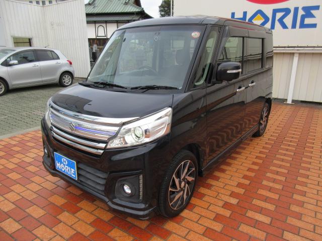 スペーシアカスタム XS Dオーディオ/フルセグTV・CD再生・Bluetooth/全方位M/衝突軽減B/D席暖シート/SW付革巻ステア/両電動ドア/オート付HID&フォグ/オート格納ミラー/純15AW/インテリキー/(78枚目)