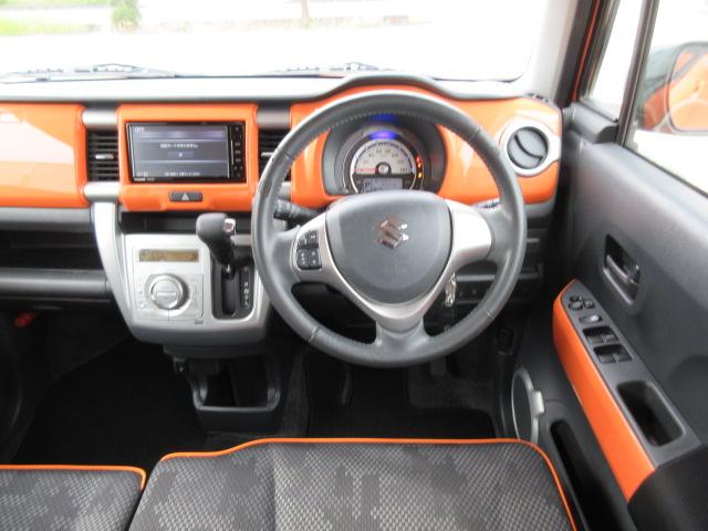 ハスラー X 純正フルセグナビ/Bカメラ/デュアルカメラブレーキサポート/前席暖シート/SW付革巻ステア/オート付HID&フォグ/純15AW/ウィンカーミラー/オート格納ミラー/インテリキー/(40枚目)