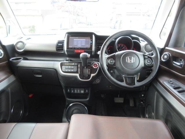 Ｎ－ＢＯＸスラッシュ Ｘ・ターボパッケージ　純Ｆセグメモリーナビ／Ｂカメラ／クルコン／前席シートヒーター／オートライト／ターボ／ＨＩＤライト／フォグ／純１５ＡＷ／オートＡＣ／ベンチシート／ＥＴＣ／衝突軽減ブレーキ／Ｉ－ＳＴＯＰ／（2枚目）