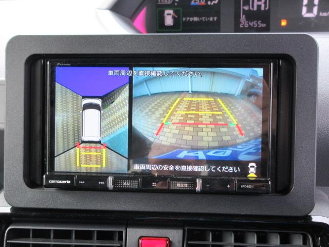 タント カスタムXセレクション カロッツェリアナビ/パノラマモニター/ETC/両電動スライドドア/前席暖シート/オート付LED&フォグ/オートハイビーム/オート格納ミラー/スマアシ/ETC/インテリキー/プッシュスタート(4枚目)