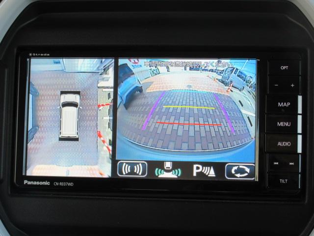 ハスラー ハイブリッドX フルセグナビ/全方位モニター/前席シートヒーター/社外前後ドラレコ/オートライト/LEDライト/フォグ/純正15AW/インテリキー/ETC/オートAC/障害物センサー/衝突軽減ブレーキ/(4枚目)