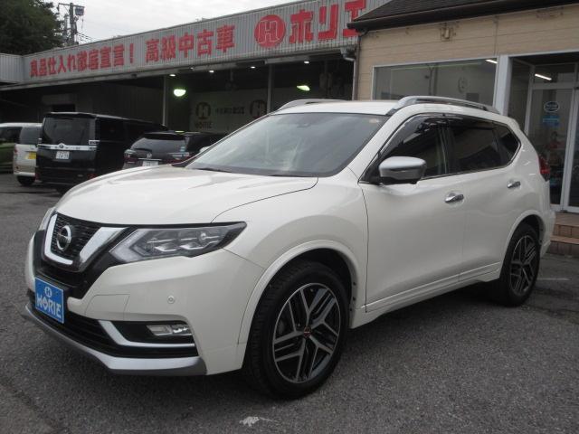 エクストレイル モード・プレミア　純正９型ナビ　フルセグ　アラウンドビューモニター　フリップダウンモニター　衝突軽減ブレーキ　ＬＤＡ　オーテック１９ＡＷ　純正ドラレコ　本革シート　シートヒーター　デジタルミラー　ルーフレール　ＬＥＤ（72枚目）