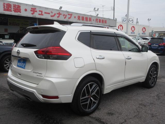 エクストレイル モード・プレミア　純正９型ナビ　フルセグ　アラウンドビューモニター　フリップダウンモニター　衝突軽減ブレーキ　ＬＤＡ　オーテック１９ＡＷ　純正ドラレコ　本革シート　シートヒーター　デジタルミラー　ルーフレール　ＬＥＤ（73枚目）