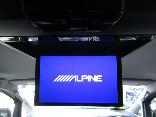アルファード 240S タイプゴールドII アルパイン9型ナビ フルセグ Bカメラ フリップダウンモニター 両側電動ドア クルコン オート付HID&フォグ パワーバックドア 半革シート 純正18アルミ DVD 音楽録音 Bluetooth(8枚目)