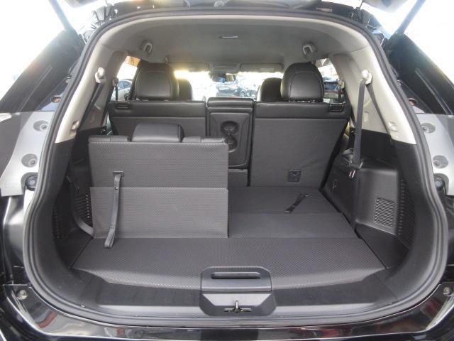 エクストレイル 20XブラクエクストリーマXエマージェンシブレーキP 純正ナビ フルセグ アラウンドビューモニター パワーバックドア クルコン 切替式4WD オートLED&フォグ シートヒーター 専用17AW ルーフレール BSM 3列 ヒルアシスト インテリキー(39枚目)