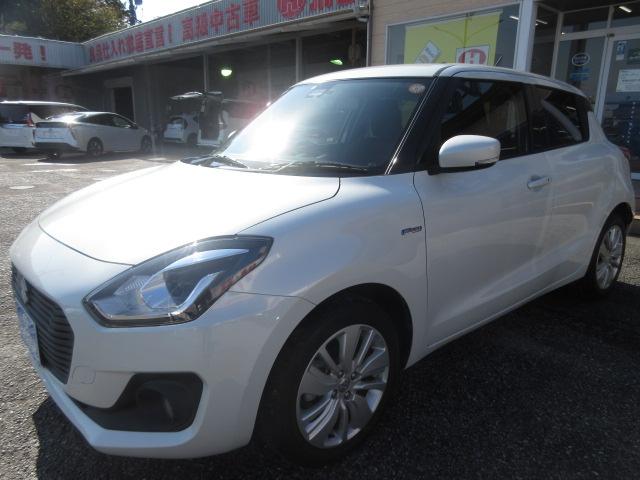 スイフト ハイブリッドMLセーフティパッケージ 純正ナビ デュアルセンサーブレーキサポート Bカメラ レーダークルーズ SD DVD SD録音 Bluetooth シートヒーター オートハイビーム付LEDライト LDA ETC パドルシフト(72枚目)