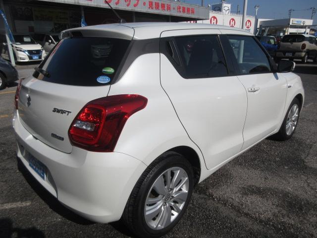 スイフト ハイブリッドMLセーフティパッケージ 純正ナビ デュアルセンサーブレーキサポート Bカメラ レーダークルーズ SD DVD SD録音 Bluetooth シートヒーター オートハイビーム付LEDライト LDA ETC パドルシフト(73枚目)